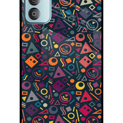 Geometric Abstract Samsung F23 5G Glass Case