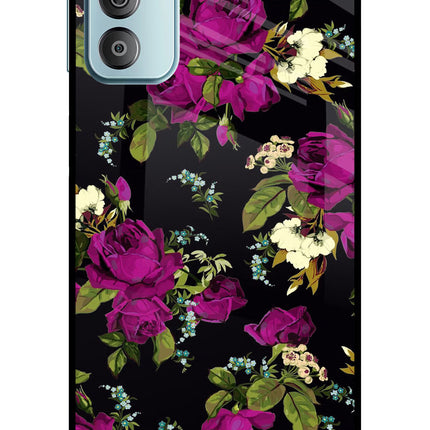Flowers Samsung F23 5G Glass Case