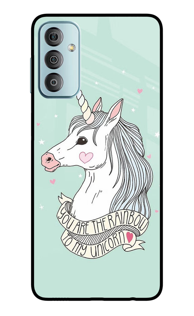 Unicorn Wallpaper Samsung F23 5G Glass Case