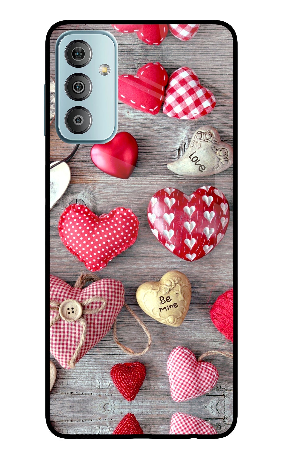 Love Wallpaper Samsung F23 5G Glass Case