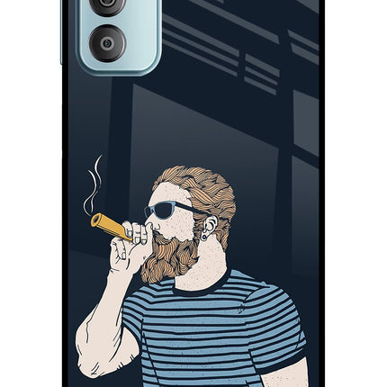 Smoking Samsung F23 5G Glass Case