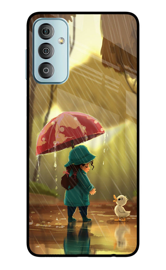 Rainy Day Samsung F23 5G Glass Case