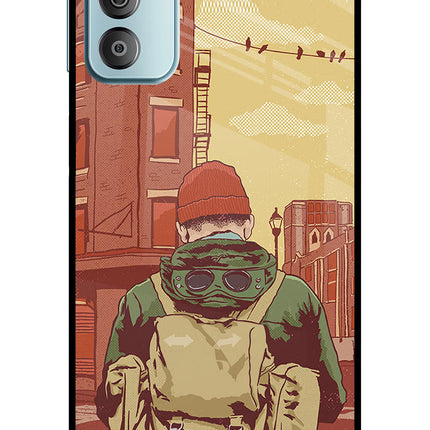 Adventurous Samsung F23 5G Glass Case