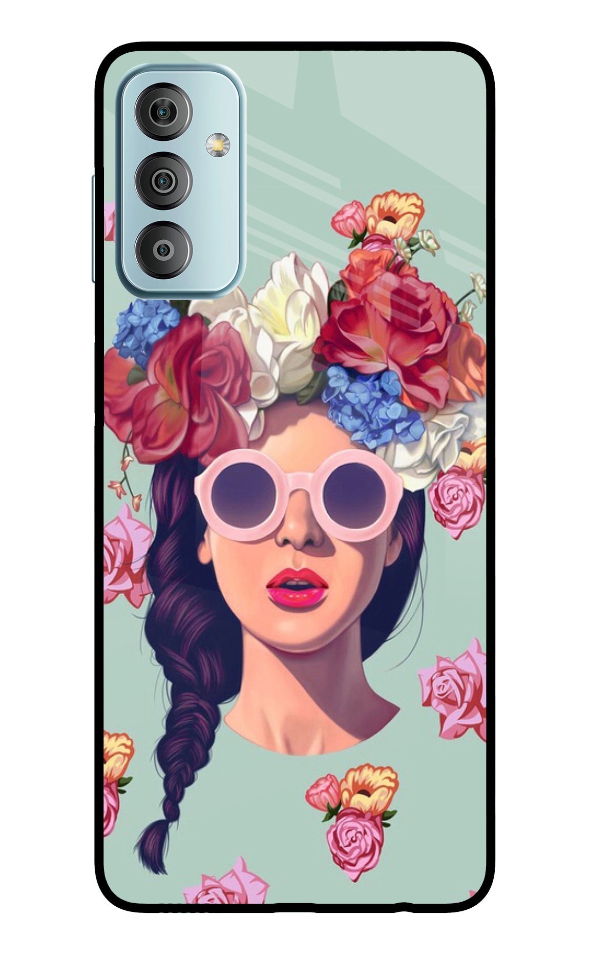 Pretty Girl Samsung F23 5G Glass Case