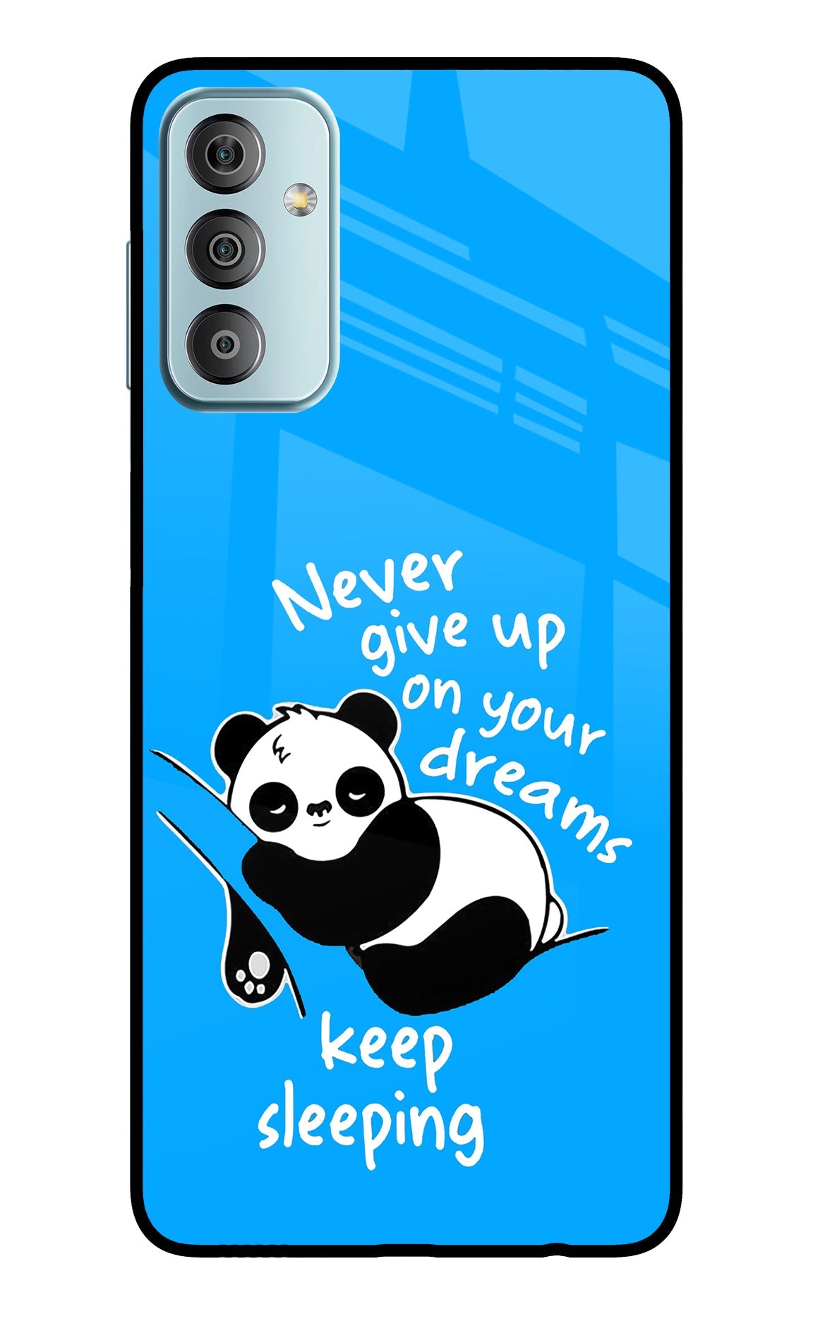 Keep Sleeping Samsung F23 5G Glass Case