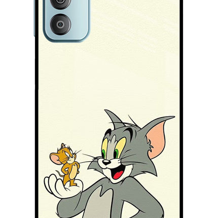 Tom & Jerry Samsung F23 5G Glass Case