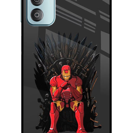 Ironman Throne Samsung F23 5G Glass Case