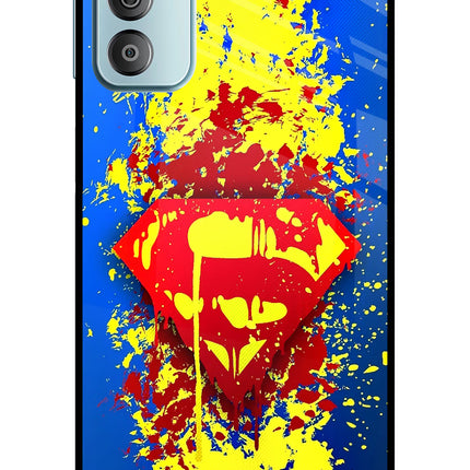 Superman logo Samsung F23 5G Glass Case