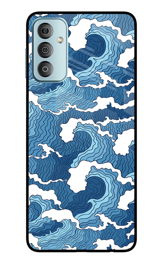 Blue Waves Samsung F23 5G Glass Case