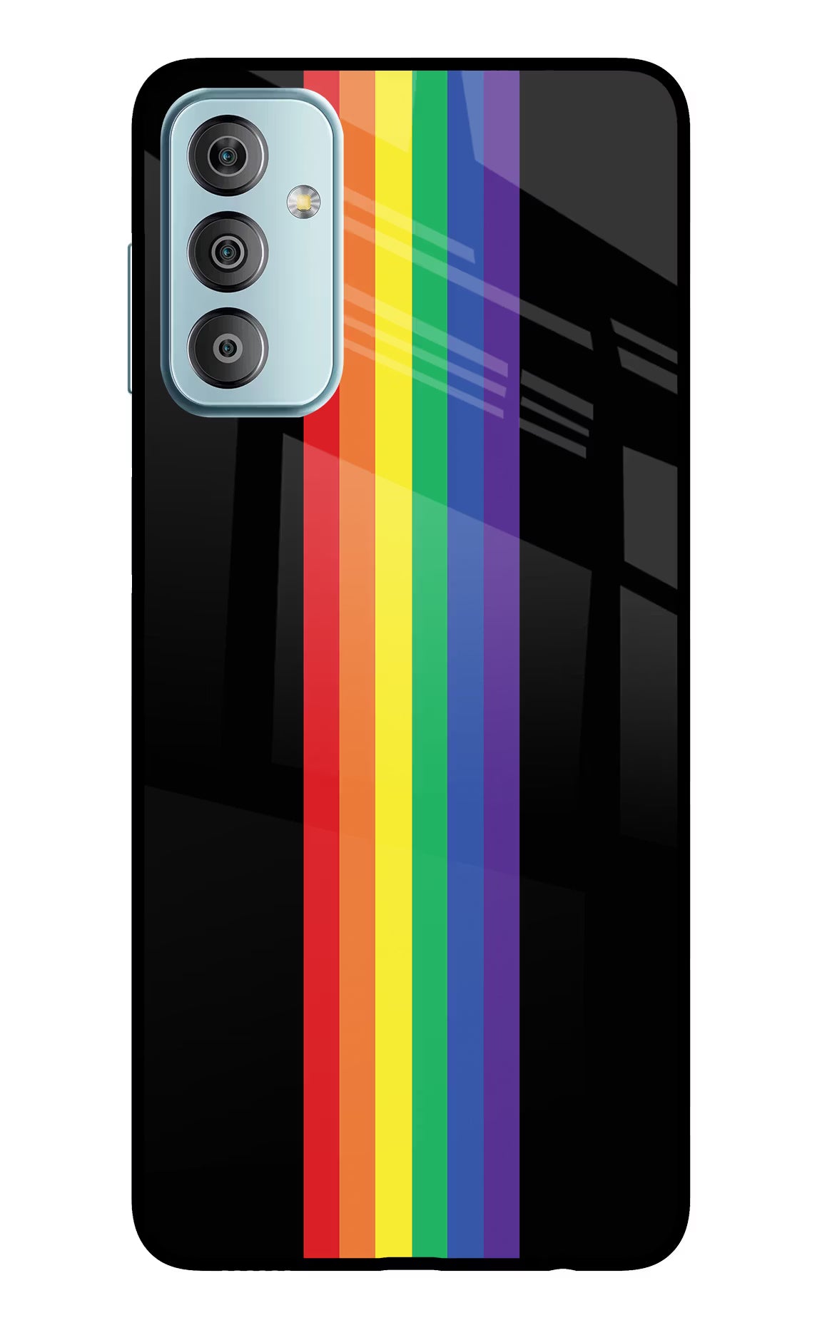 Pride Samsung F23 5G Glass Case Back Cover by Casekaro