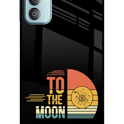 To the Moon Samsung F23 5G Glass Case
