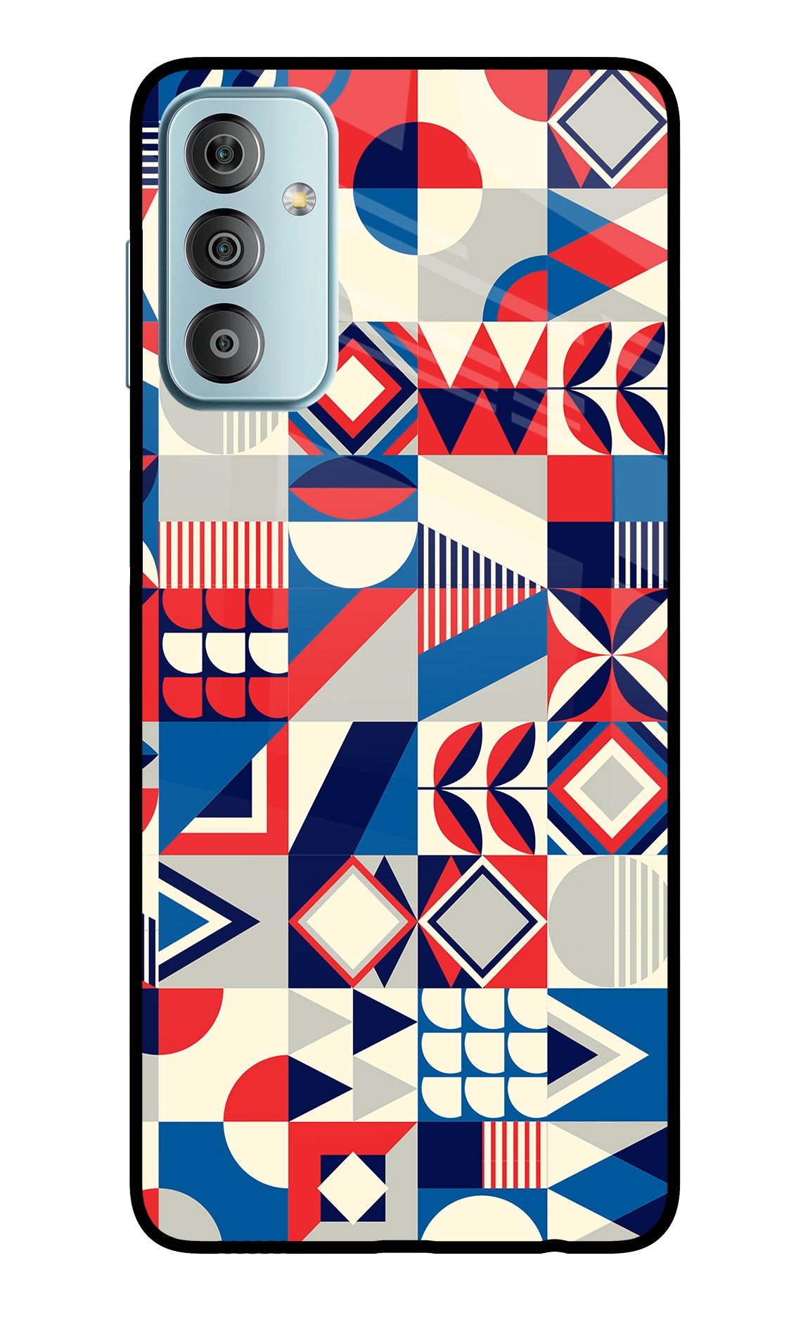 Colorful Pattern Samsung F23 5G Back Cover