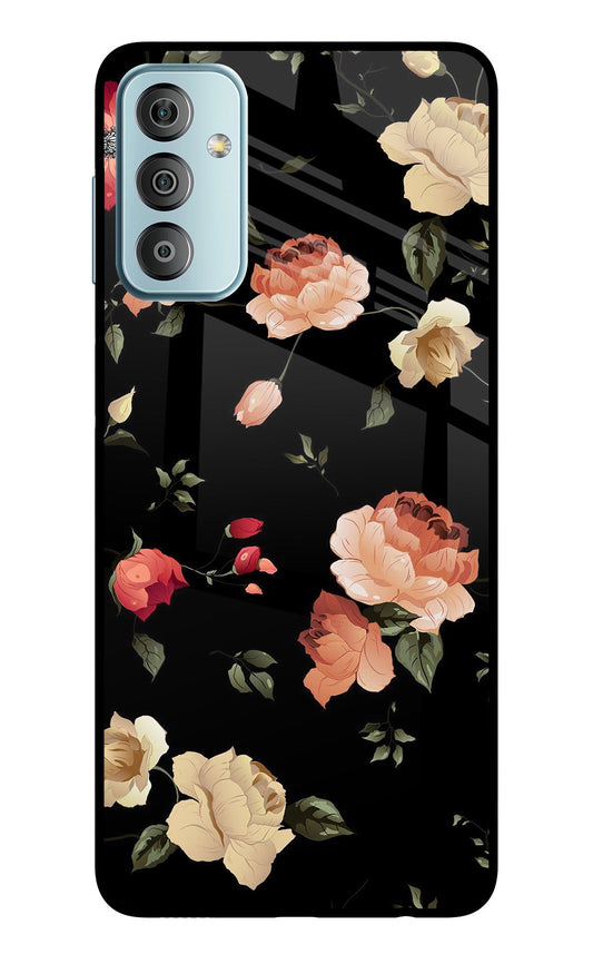 Flowers Samsung F23 5G Glass Case