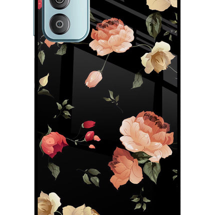 Flowers Samsung F23 5G Glass Case