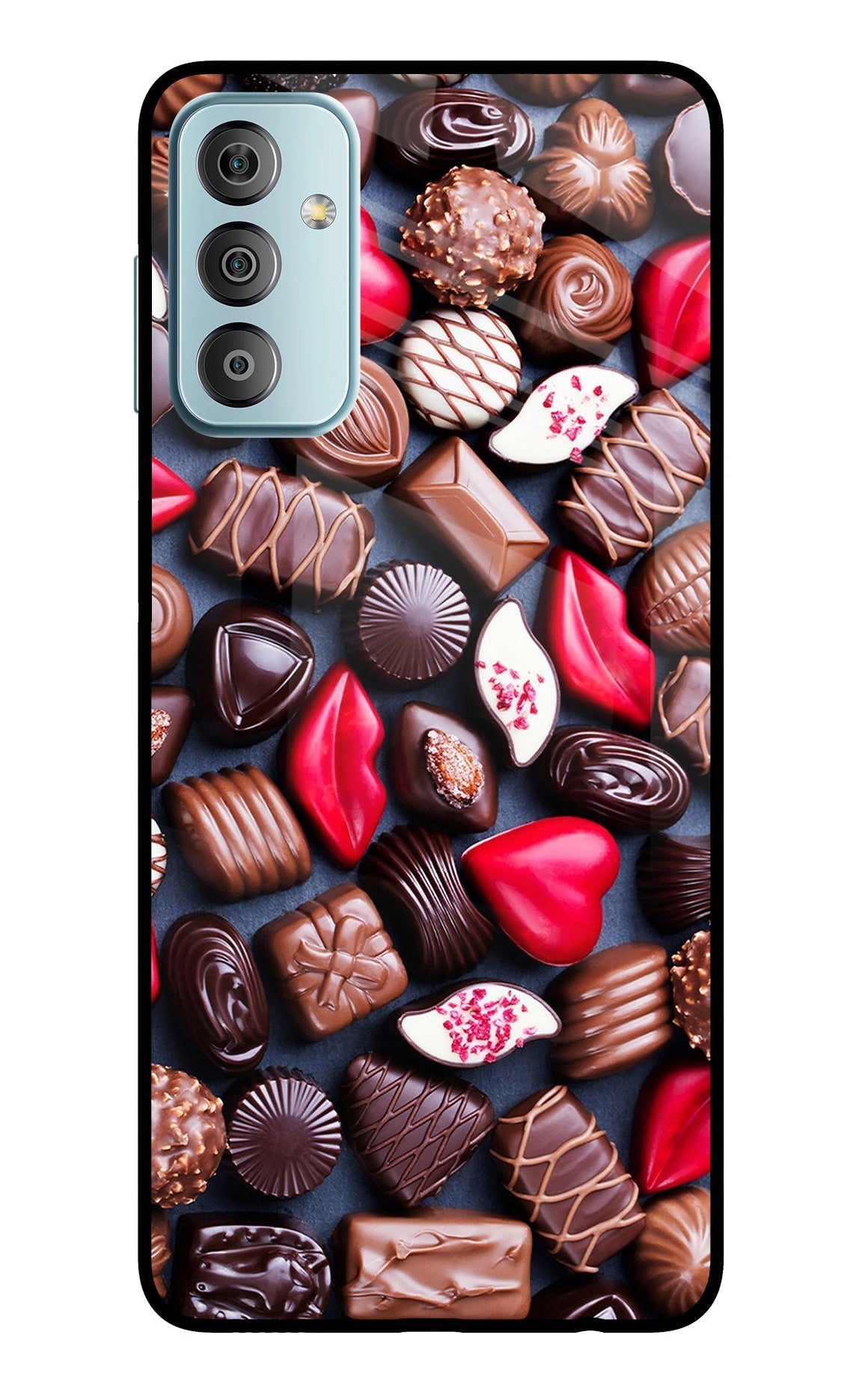 Chocolates Samsung F23 5G Back Cover