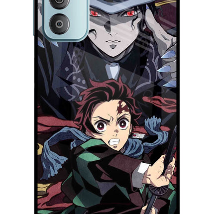 Demon Slayer Samsung F23 5G Glass Case