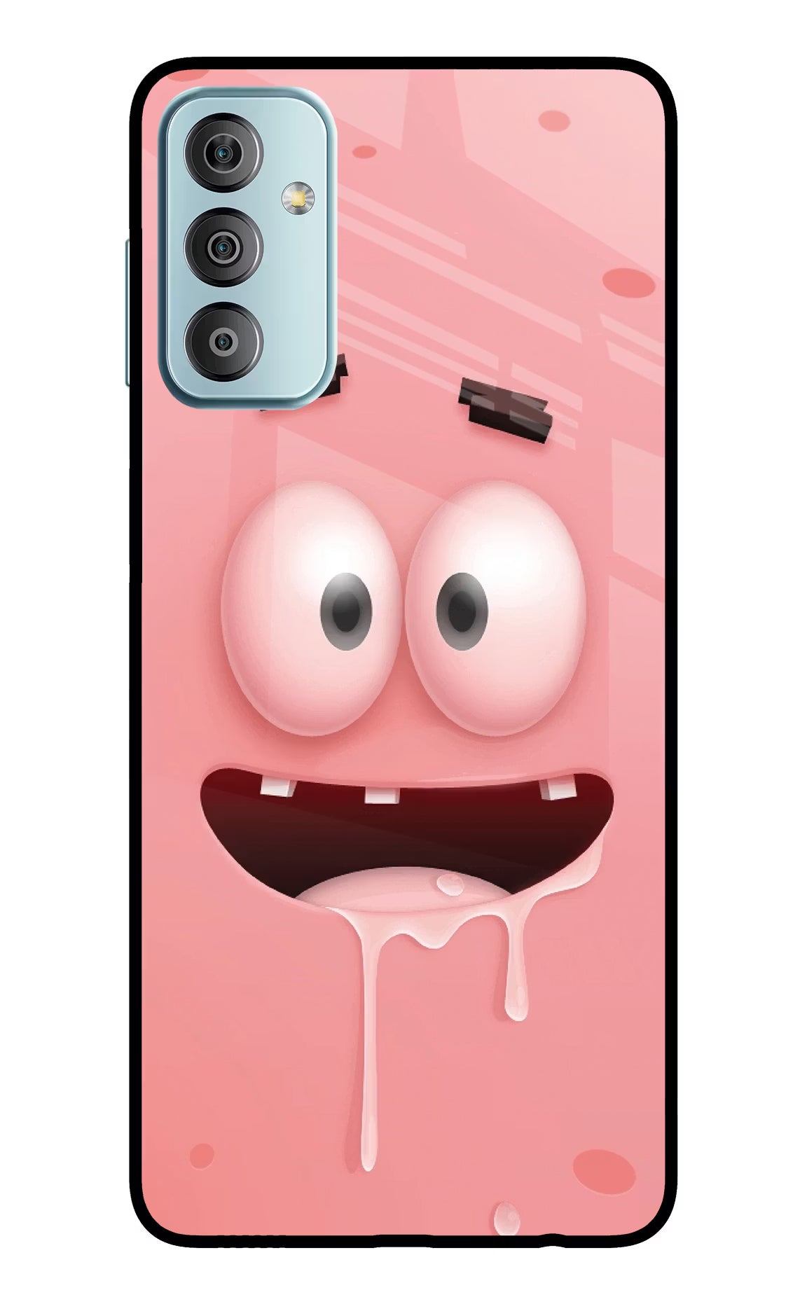 Sponge 2 Samsung F23 5G Glass Case Back Cover by Casekaro