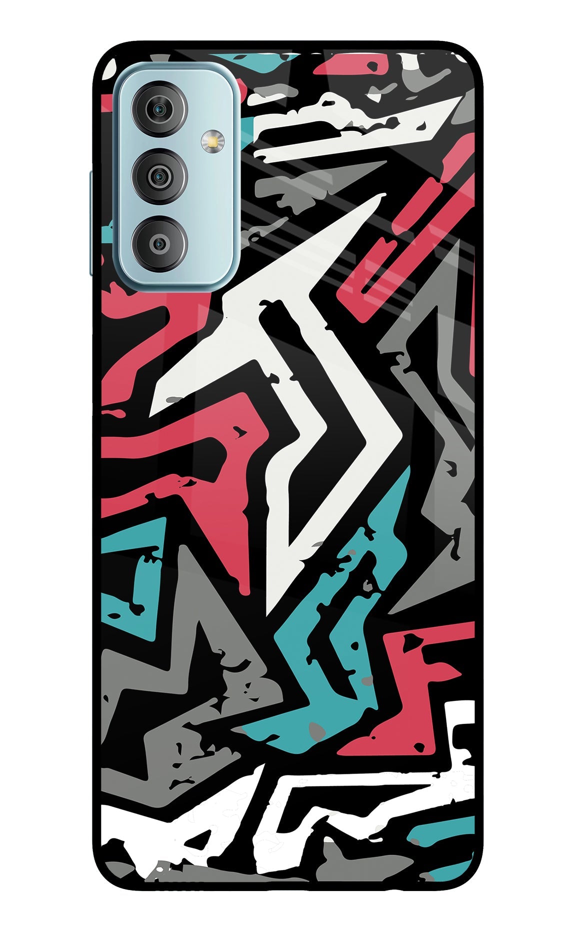 Geometric Graffiti Samsung F23 5G Back Cover