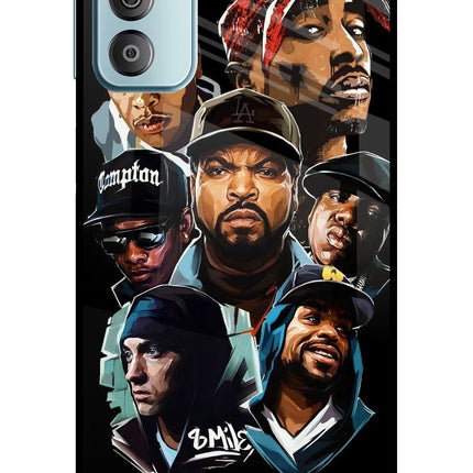 Rappers Samsung F23 5G Glass Case