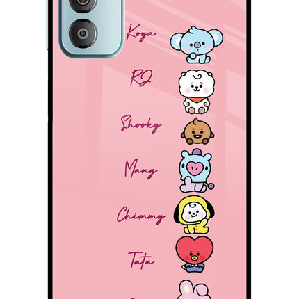 BTS names Samsung F23 5G Glass Case