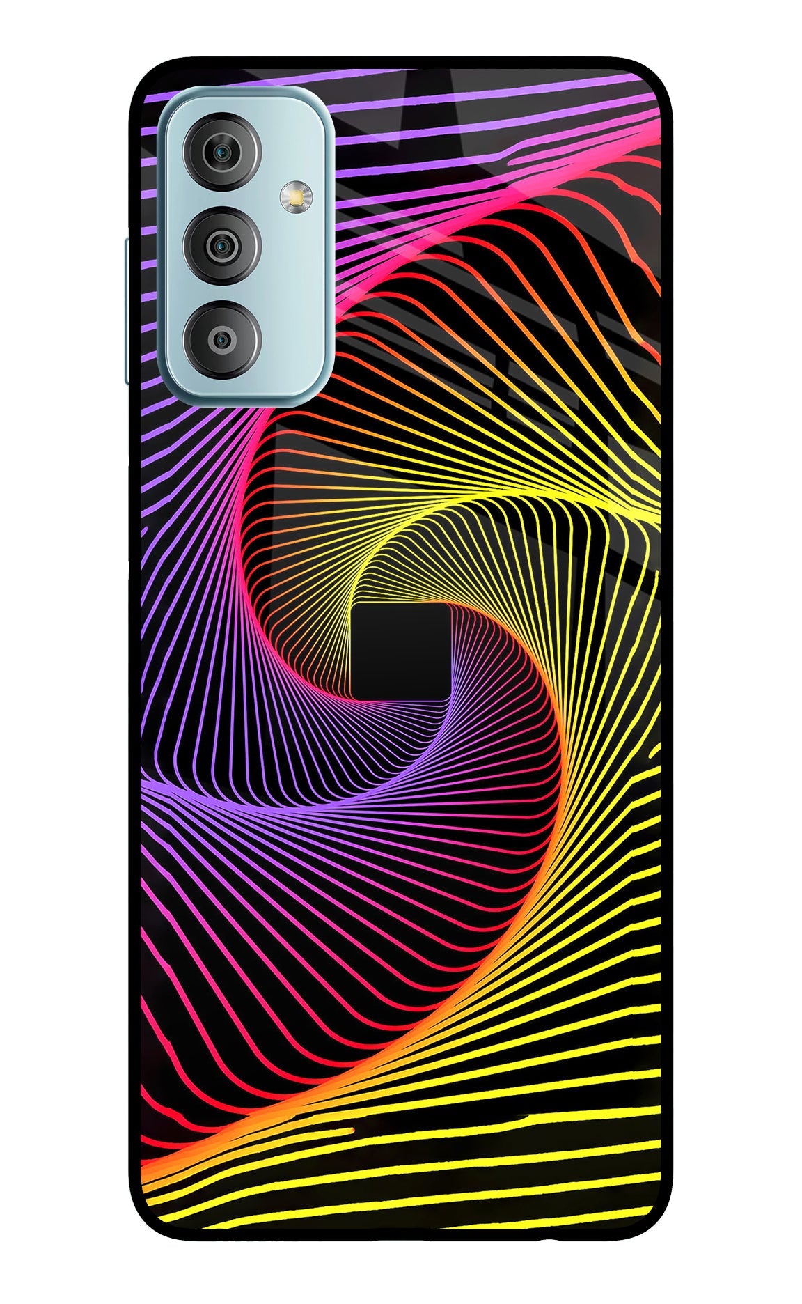 Colorful Strings Samsung F23 5G Glass Case