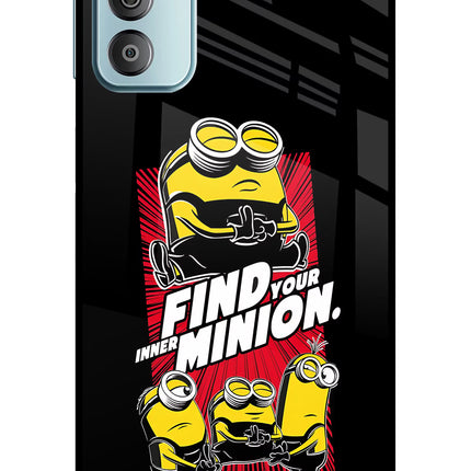 Find your inner Minion Samsung F23 5G Glass Case