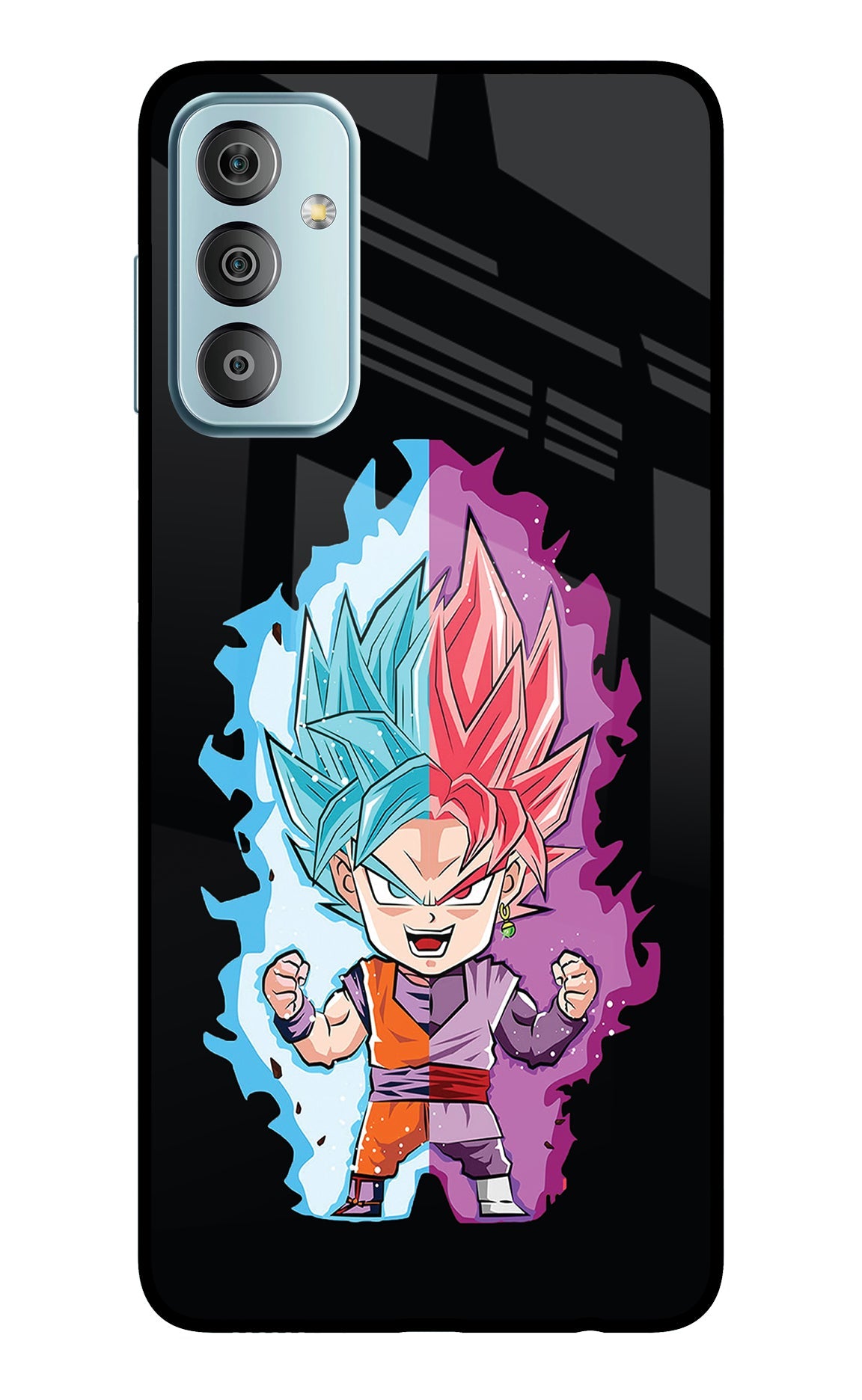 Chota Goku Samsung F23 5G Glass Case