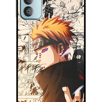 Pain Anime Samsung F23 5G Glass Case