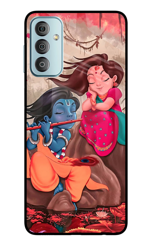 Radhe Krishna Samsung F23 5G Glass Case