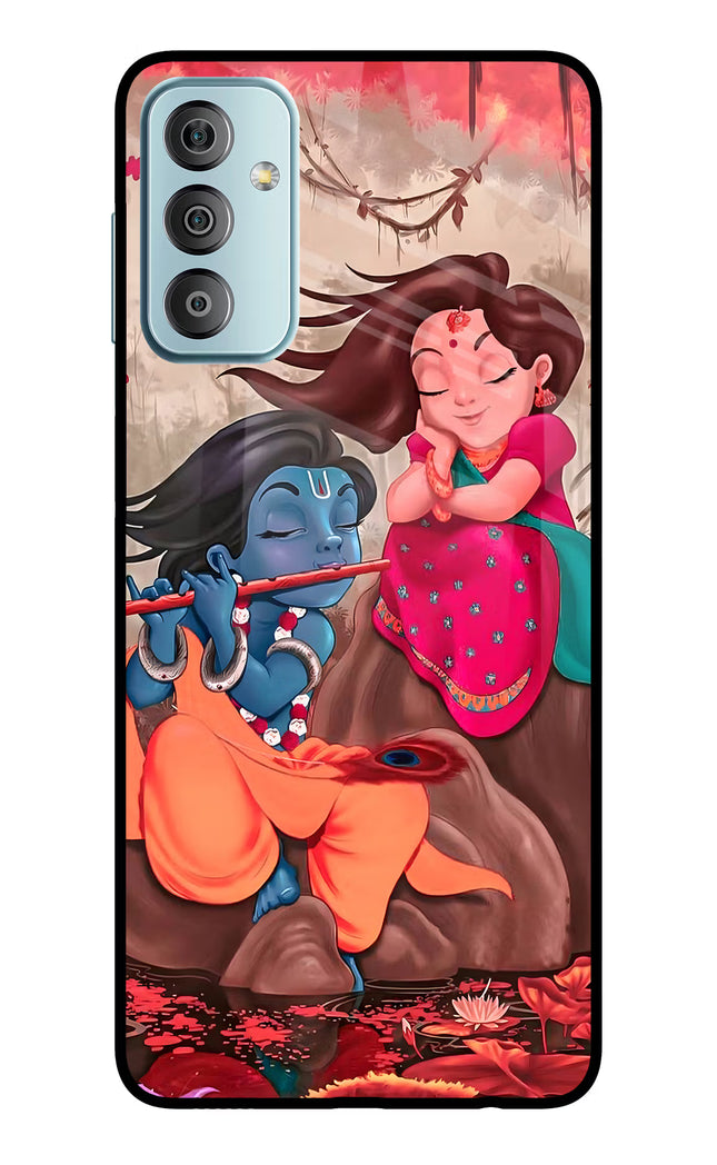 Radhe Krishna Samsung F23 5G Glass Case