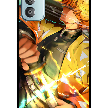 Demon Slayer Samsung F23 5G Glass Case
