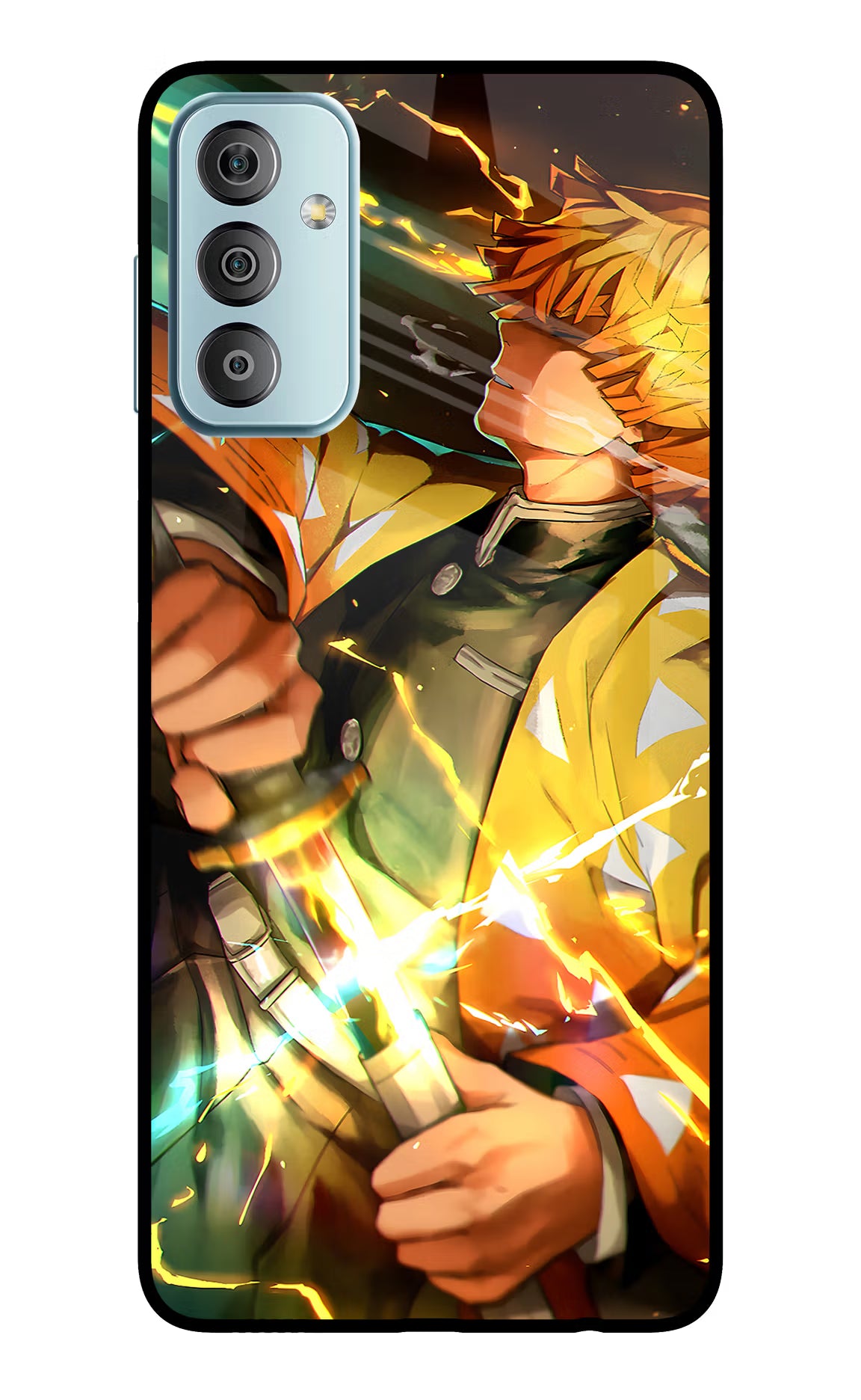 Demon Slayer Samsung F23 5G Glass Case