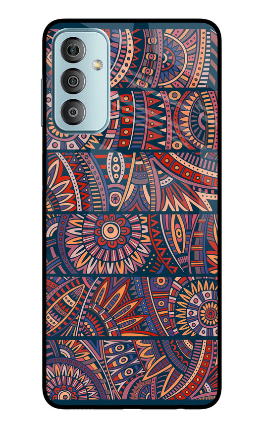 African Culture Design Samsung F23 5G Glass Case