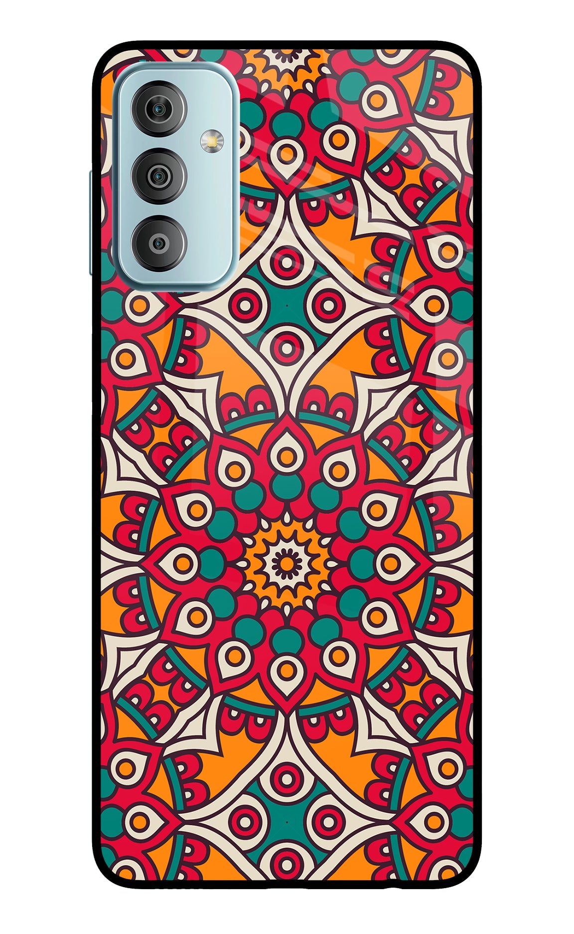 Mandala Art Samsung F23 5G Back Cover