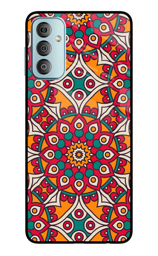 Mandala Art Samsung F23 5G Glass Case