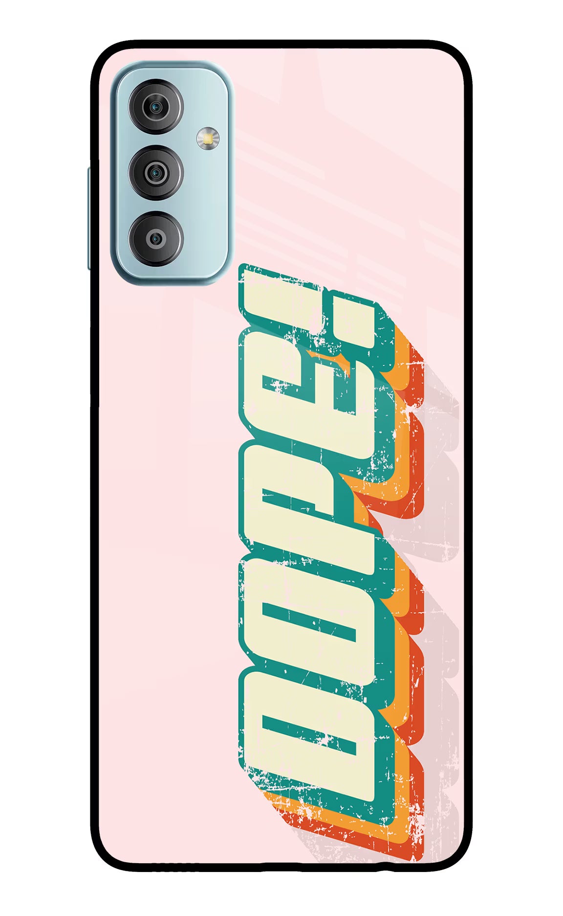 Dope Samsung F23 5G Glass Case Back Cover by Casekaro