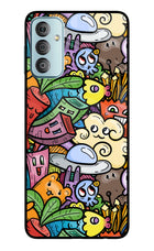 Veggie Doodle Samsung F23 5G Glass Case