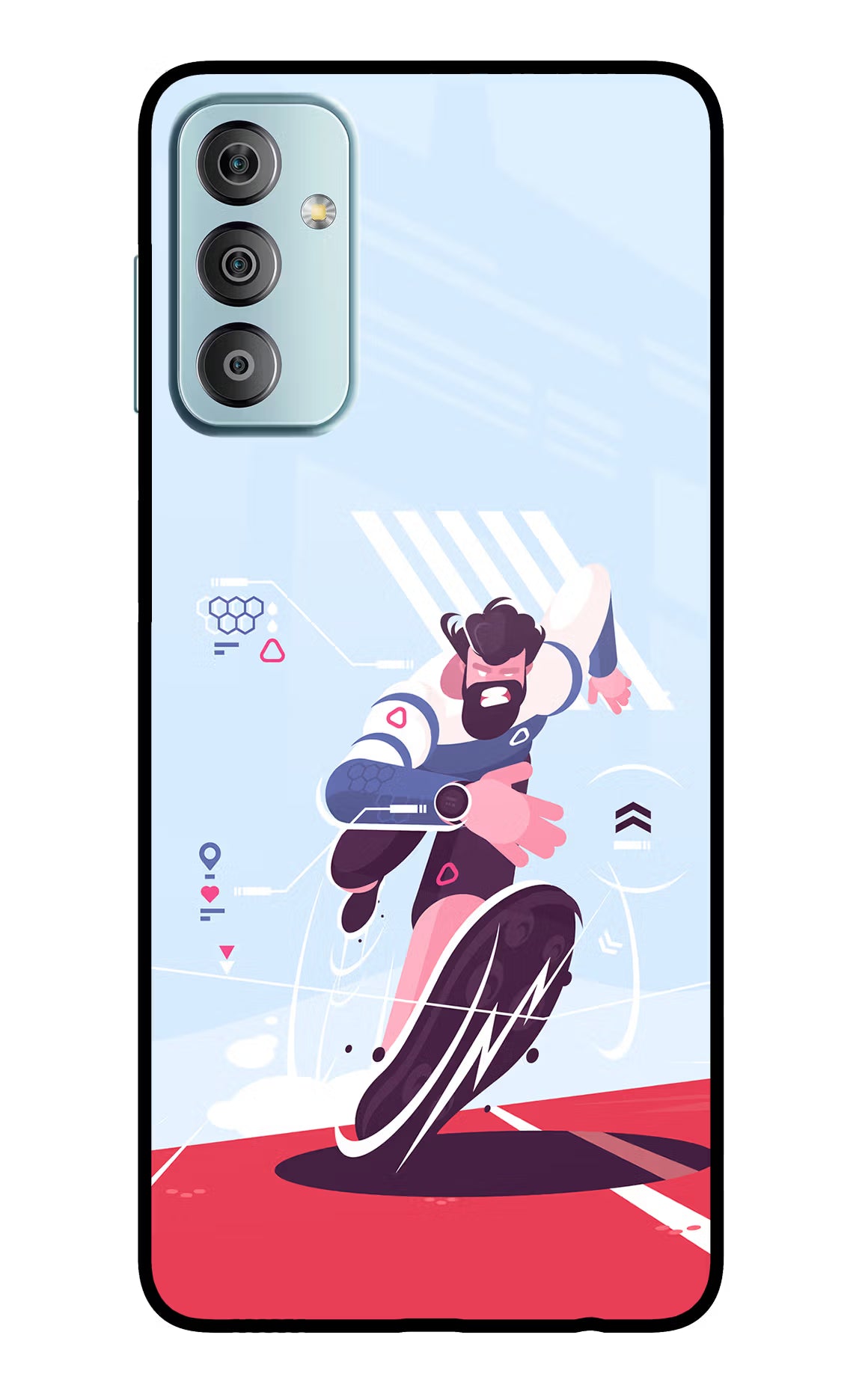 Run Pro Samsung F23 5G Glass Case