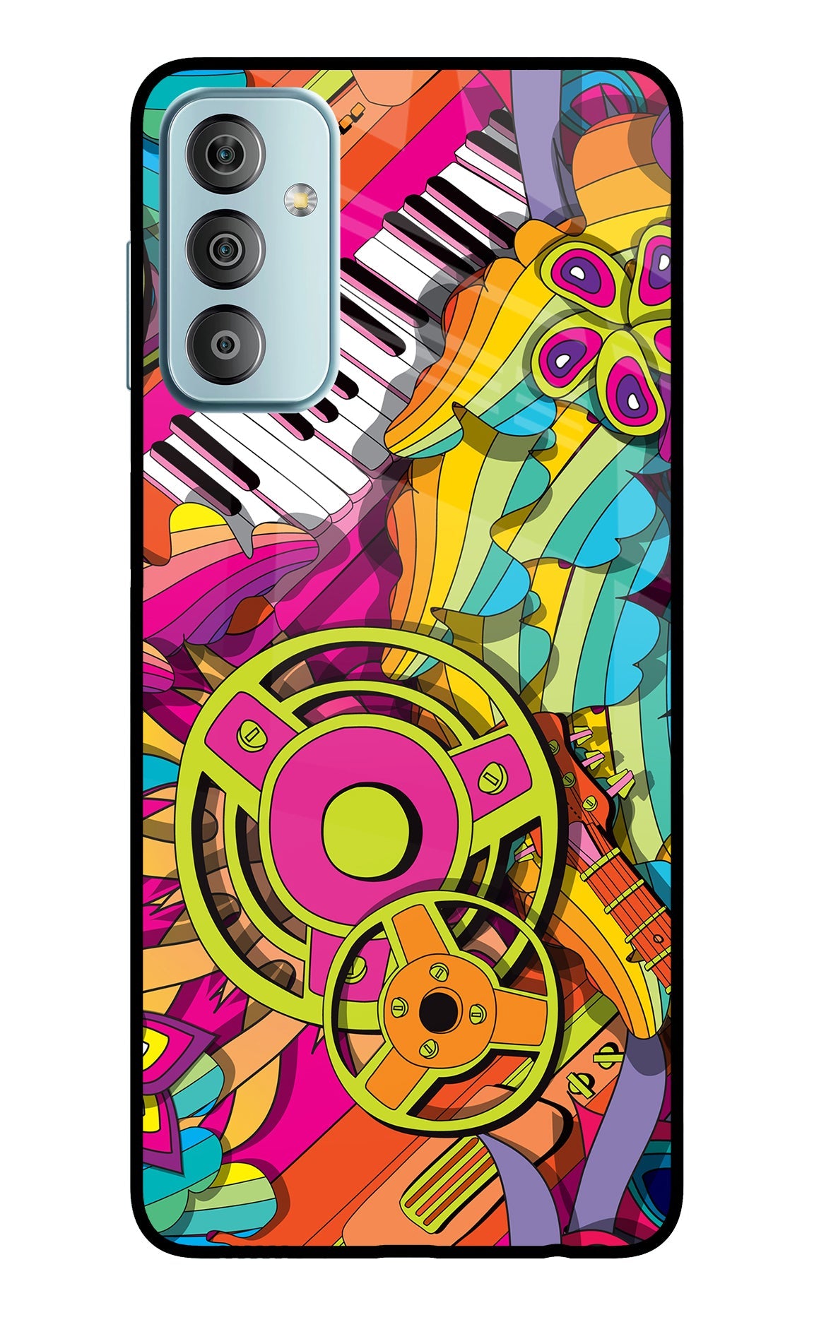 Music Doodle Samsung F23 5G Back Cover