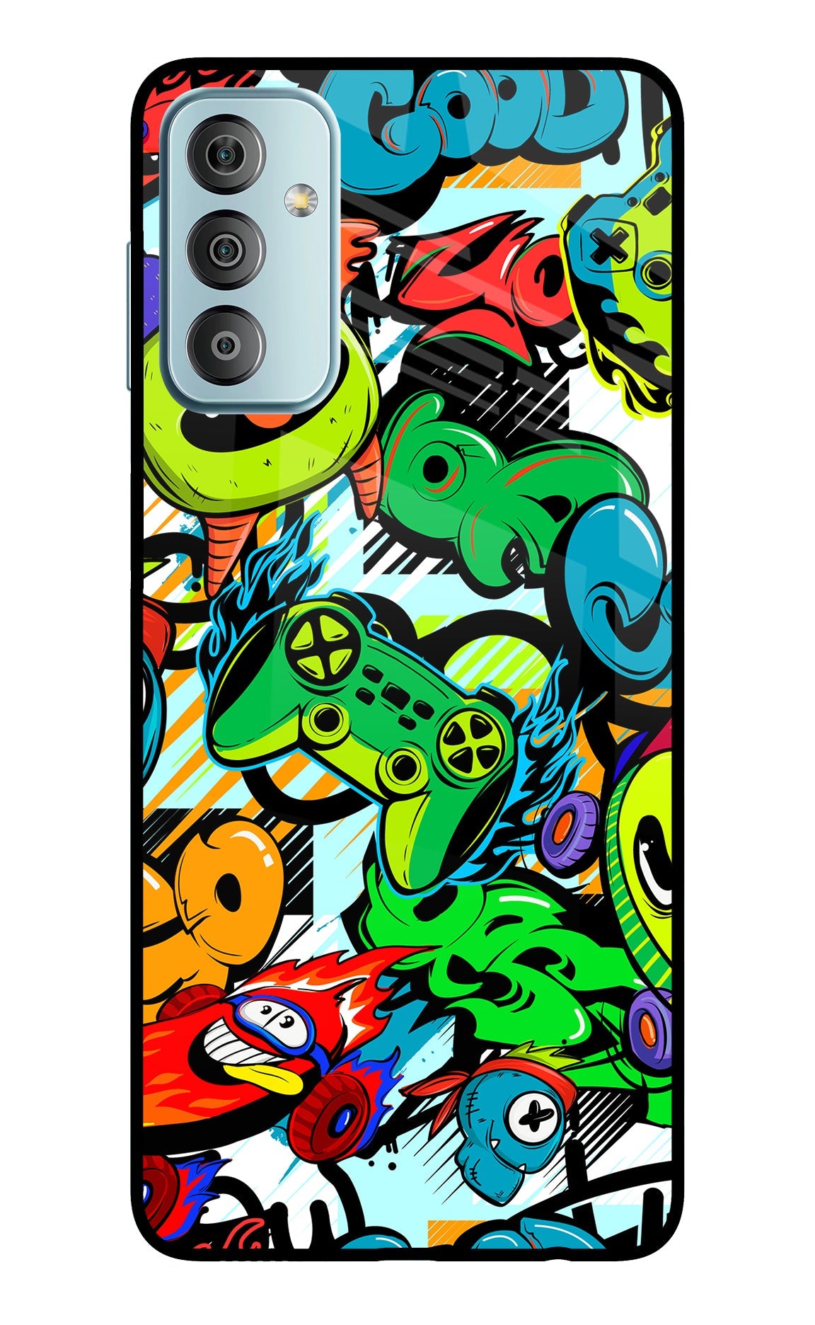 Game Doodle Samsung F23 5G Back Cover