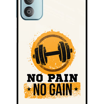 No Pain No Gain Samsung F23 5G Glass Case
