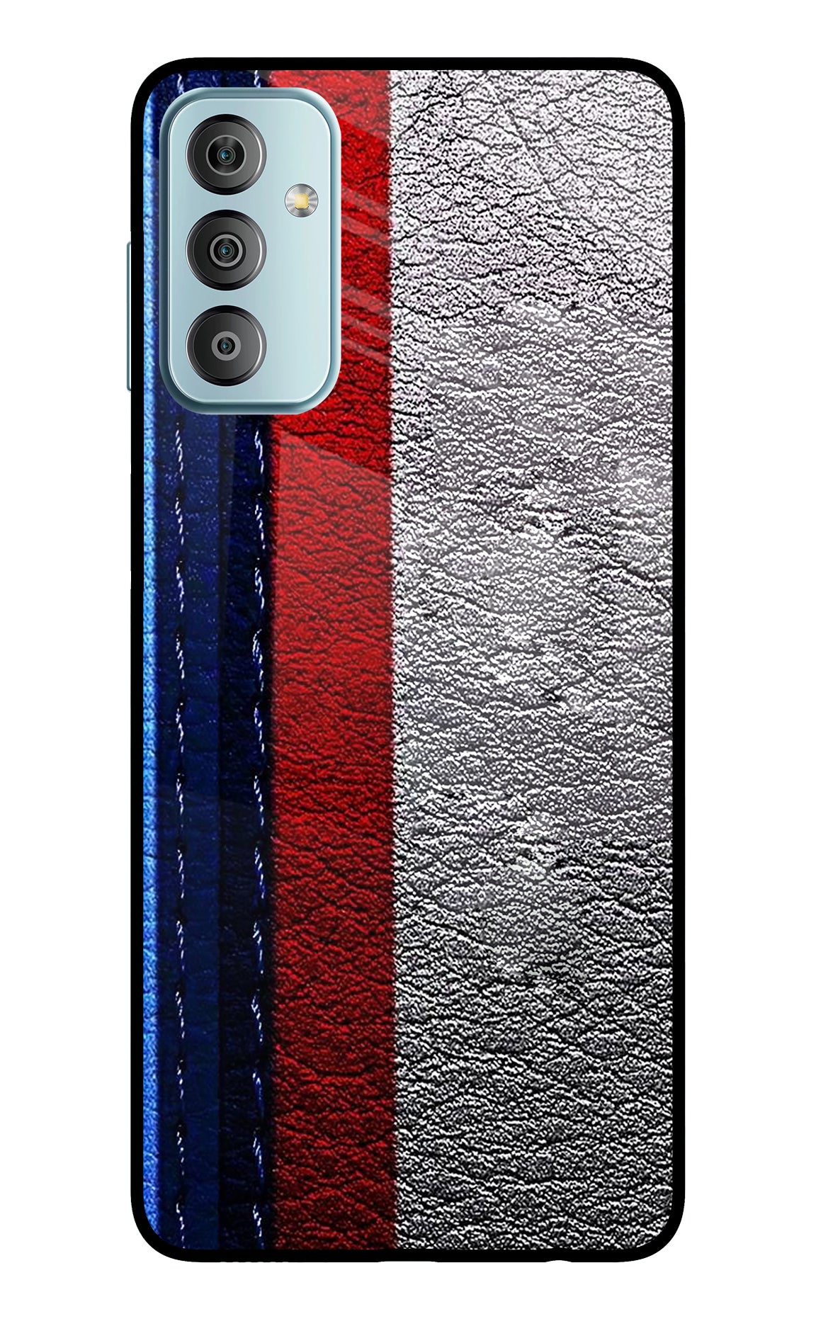 BMW Stripes Samsung F23 5G Glass Case