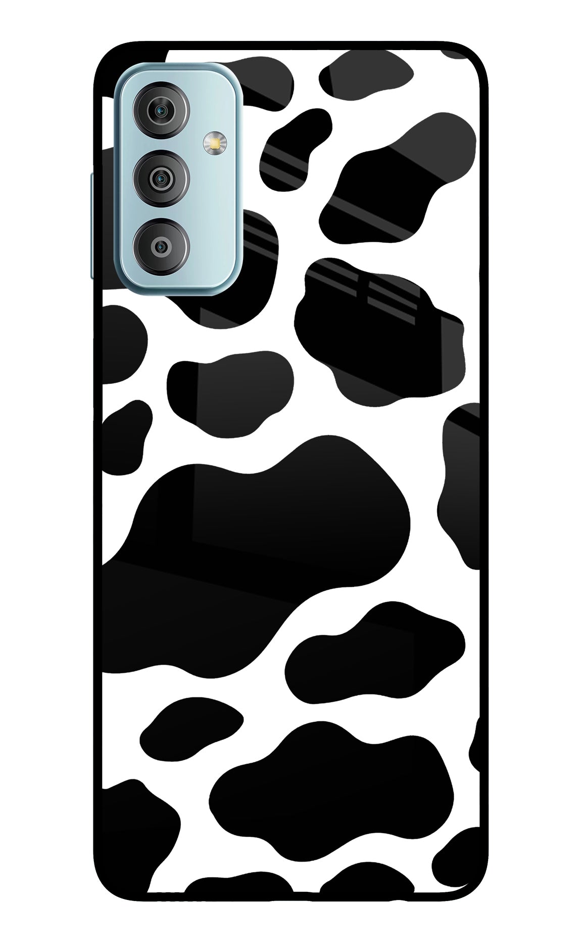 Cow Spots Samsung F23 5G Glass Case