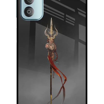 Shiv Trishul Samsung F23 5G Glass Case