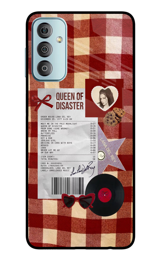 Queen of Disaster Samsung F23 5G Glass Case