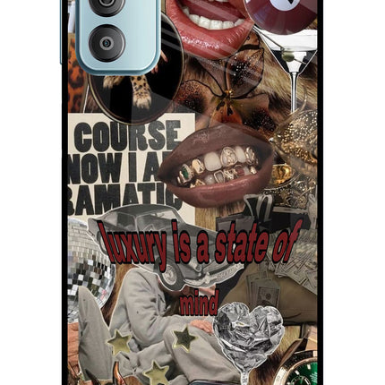 Luxury Samsung F23 5G Glass Case