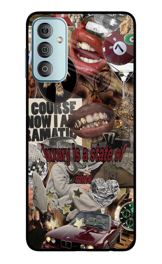 Luxury Samsung F23 5G Glass Case