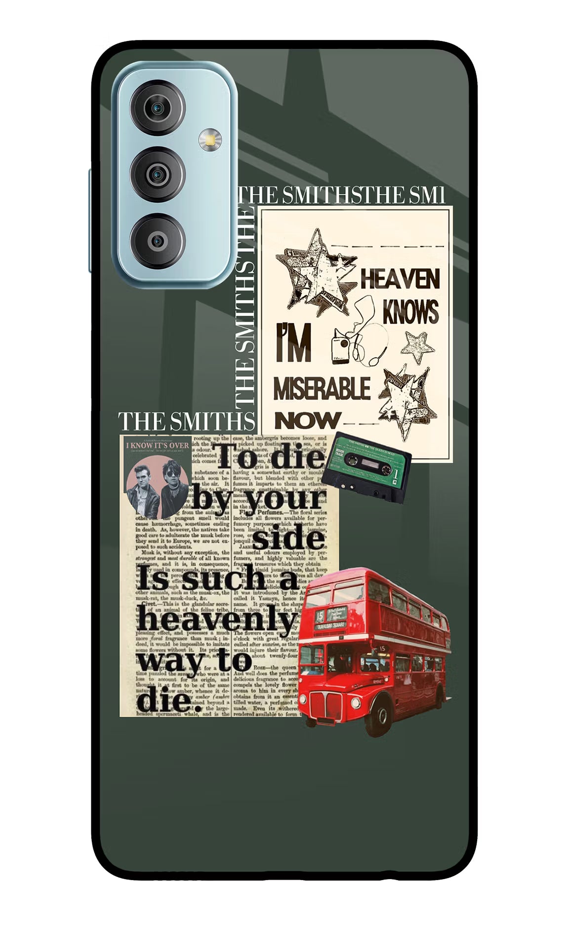 The Smiths Samsung F23 5G Glass Case Back Cover by Casekaro