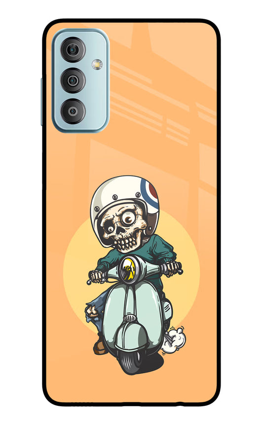 Undead Biker Samsung F23 5G Glass Case