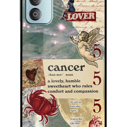 Cancer Zodiac Samsung F23 5G Glass Case